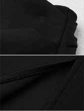 Load image into Gallery viewer, Black One Shoulder Bandage Dress