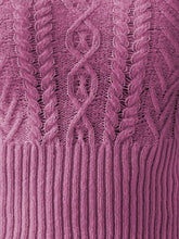 Load image into Gallery viewer, Cambria Scoop Neck Mixed Knit Cami