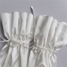 Load image into Gallery viewer, Velvela White Lantern Sleeves Mini Dress