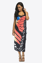 Load image into Gallery viewer, Indra Butterfly Spaghetti Strap Cover Up