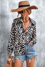 Load image into Gallery viewer, Maia Printed Button Down Long Sleeve Shirt