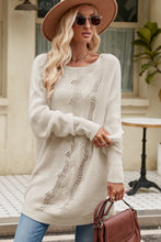 Load image into Gallery viewer, Rory Boat Neck Dropped Shoulder Knit Top