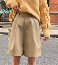 Load image into Gallery viewer, Inina PU Leather Shorts