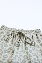 Load image into Gallery viewer, Libra Leopard V-Neck Top and Drawstring Joggers Lounge Set