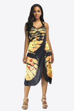 Load image into Gallery viewer, Indra Butterfly Spaghetti Strap Cover Up