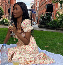 Load image into Gallery viewer, Frenchi Front Slit Floral Maxi Dress