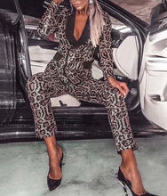 Load image into Gallery viewer, Sequin Leopard Suit