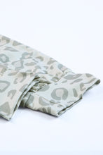 Load image into Gallery viewer, Libra Leopard V-Neck Top and Drawstring Joggers Lounge Set