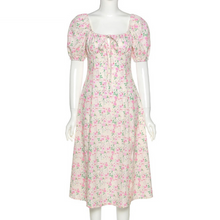 Load image into Gallery viewer, Frenchi Front Slit Floral Maxi Dress