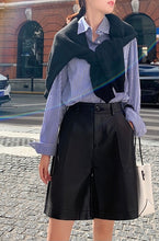 Load image into Gallery viewer, Inina PU Leather Shorts