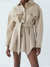 Load image into Gallery viewer, Classic Belted Coat