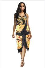 Load image into Gallery viewer, Indra Butterfly Spaghetti Strap Cover Up