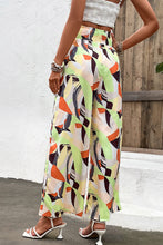 Load image into Gallery viewer, Printed Smocked Waist Wide Leg Pants