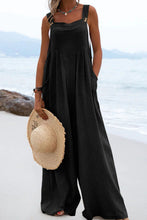 Load image into Gallery viewer, Sleeveless Wide Leg Jumpsuit with Pockets