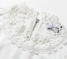 Load image into Gallery viewer, Elegant White Lace Two Piece Dress