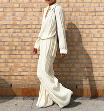 Load image into Gallery viewer, Chizi Pleated Wide Leg Set