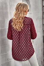 Load image into Gallery viewer, Tabitha Curved Hem Button-Up Long Sleeve Shirt