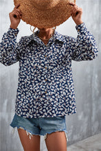 Load image into Gallery viewer, Maia Printed Button Down Long Sleeve Shirt