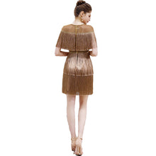 Load image into Gallery viewer, Umber Fringe Dress