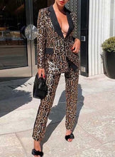 Load image into Gallery viewer, Sequin Leopard Suit