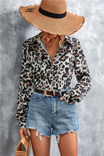 Load image into Gallery viewer, Maia Printed Button Down Long Sleeve Shirt