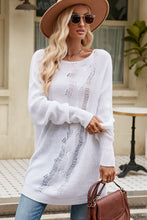 Load image into Gallery viewer, Rory Boat Neck Dropped Shoulder Knit Top