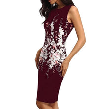 Load image into Gallery viewer, Grace Sleeveless Floral Print Dress
