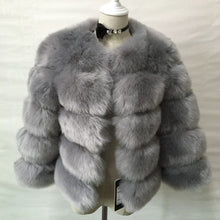 Load image into Gallery viewer, Ada Faux Mink Coat