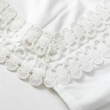Load image into Gallery viewer, Elegant White Lace Two Piece Dress