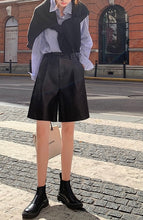 Load image into Gallery viewer, Inina PU Leather Shorts
