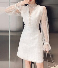 Load image into Gallery viewer, Beaded Tweed Dress