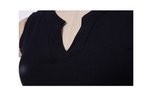 Load image into Gallery viewer, Jada Black Knitted Midi Dress