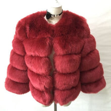 Load image into Gallery viewer, Ada Faux Mink Coat