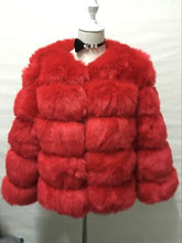 Load image into Gallery viewer, Ada Faux Mink Coat