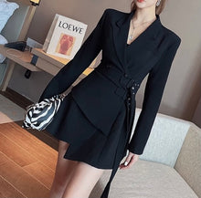 Load image into Gallery viewer, Imani Irregular Blazer Dress