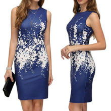 Load image into Gallery viewer, Grace Sleeveless Floral Print Dress