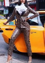 Load image into Gallery viewer, Sequin Leopard Suit