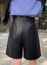 Load image into Gallery viewer, Inina PU Leather Shorts