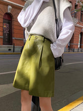 Load image into Gallery viewer, Inina PU Leather Shorts