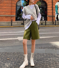 Load image into Gallery viewer, Inina PU Leather Shorts