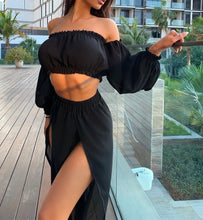 Load image into Gallery viewer, Lindiwe Diamond Two Piece Swimsuit Cover Up