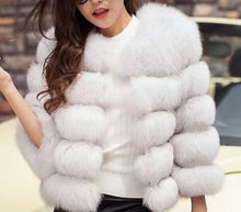 Load image into Gallery viewer, Ada Faux Mink Coat
