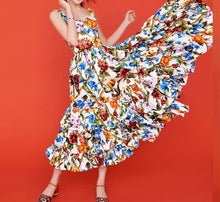 Load image into Gallery viewer, Floral Multi-Layer Dress