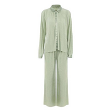 Load image into Gallery viewer, Chizi Pleated Wide Leg Set