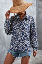 Load image into Gallery viewer, Maia Printed Button Down Long Sleeve Shirt