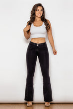 Load image into Gallery viewer, Christabel Buttoned Flare Jeans