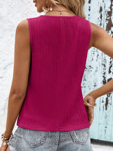Load image into Gallery viewer, Elaia Textured V-Neck Tank Top