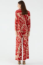 Load image into Gallery viewer, Toni Abstract Print Accordion Pleated Top and Wide Trousers Set