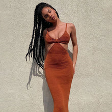 Load image into Gallery viewer, Hilary Backless Maxi Dress