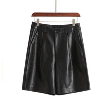 Load image into Gallery viewer, Inina PU Leather Shorts